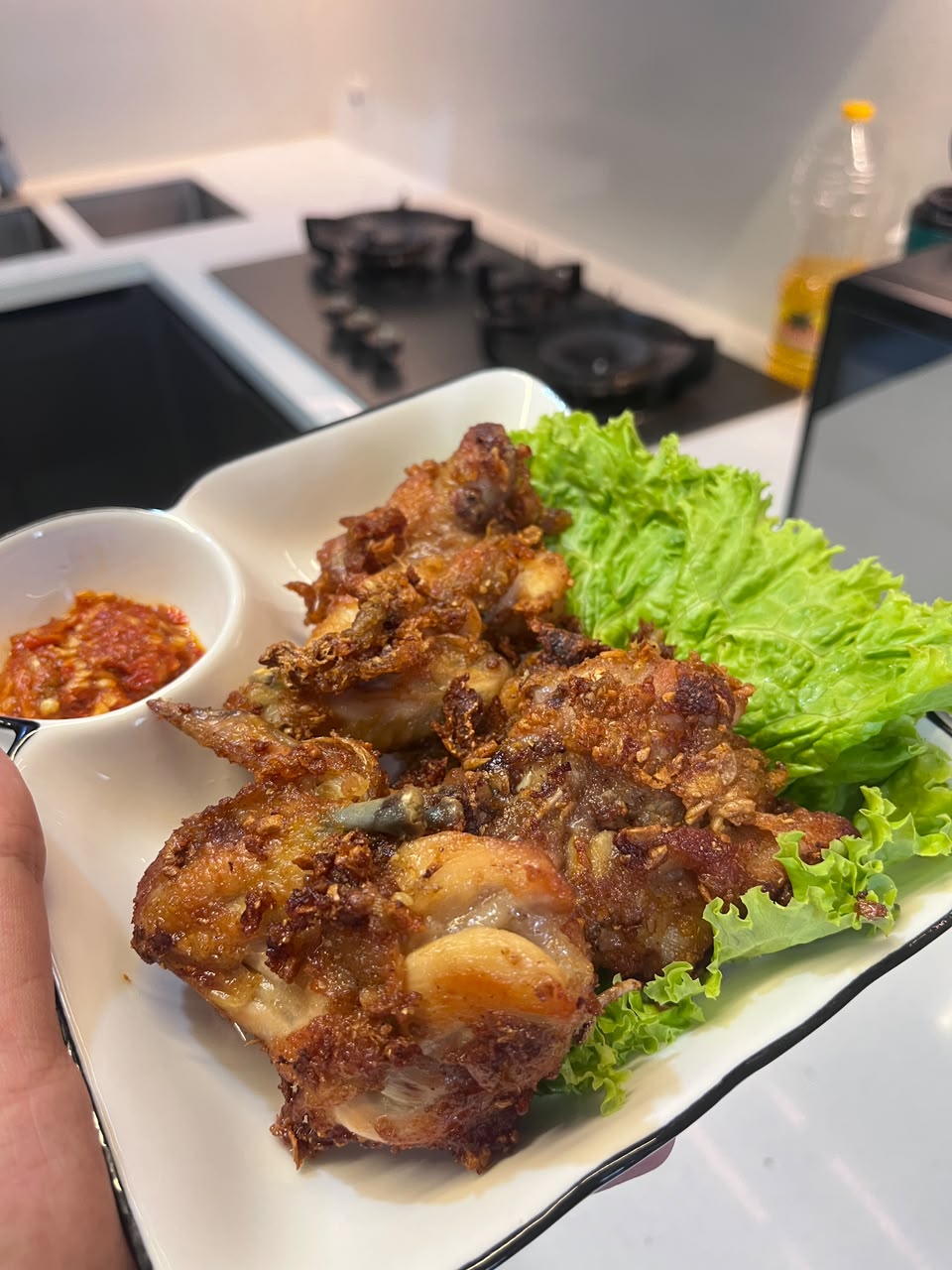 Ayam Arunika matang siap santap
